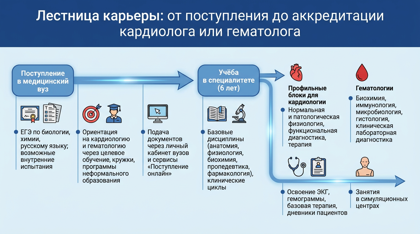 Карьерная лестница кардиолога